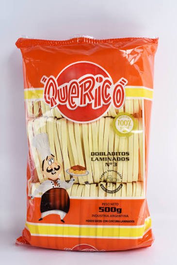 fideos que rico amarillo