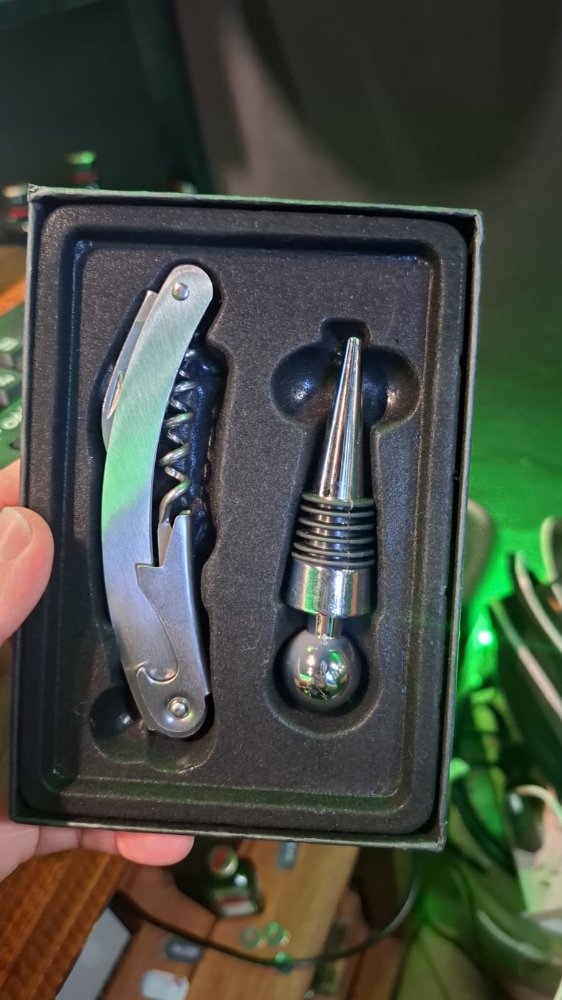 Kit de corcho con destapador