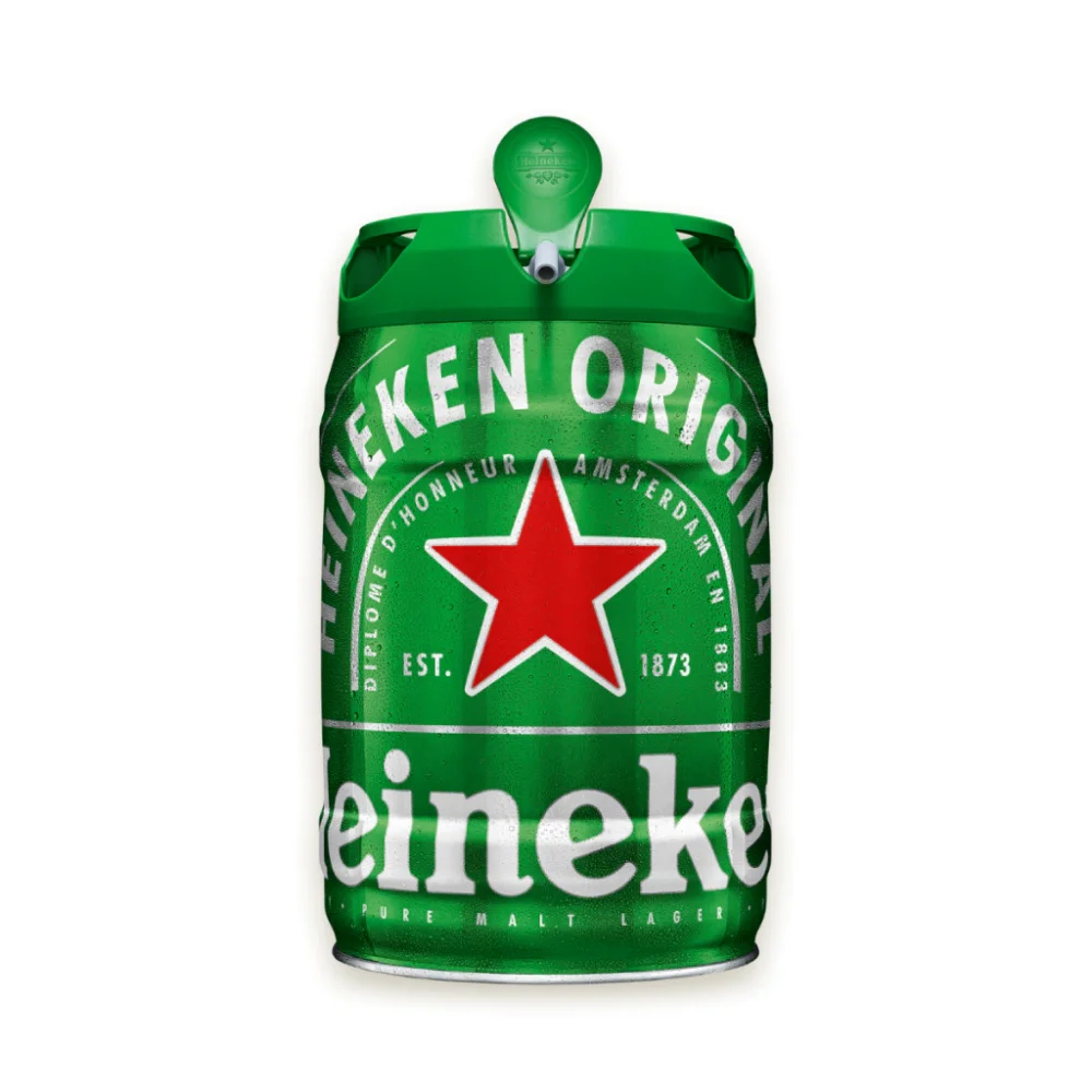 Barril 5 l heineken