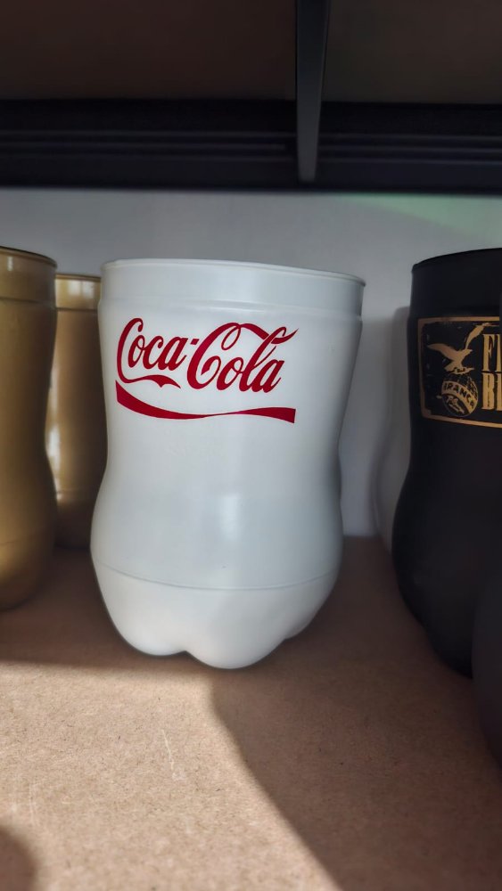 vaso coca blanco