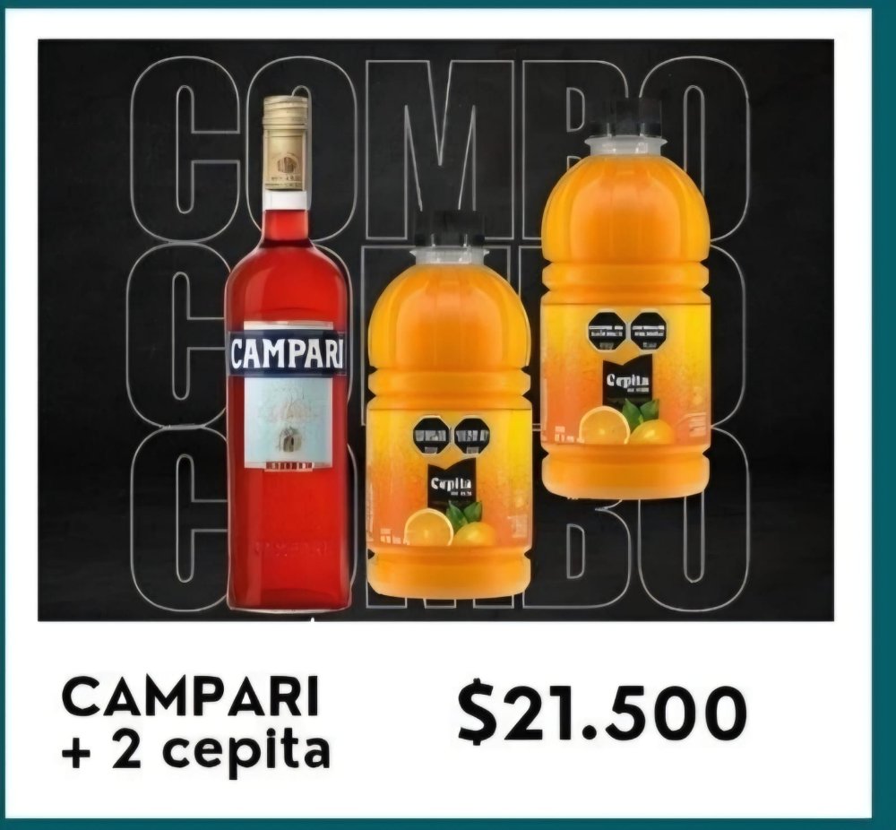 Campari + 2 cepita