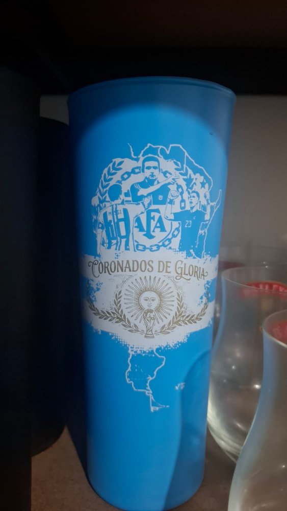 vaso coronados celeste