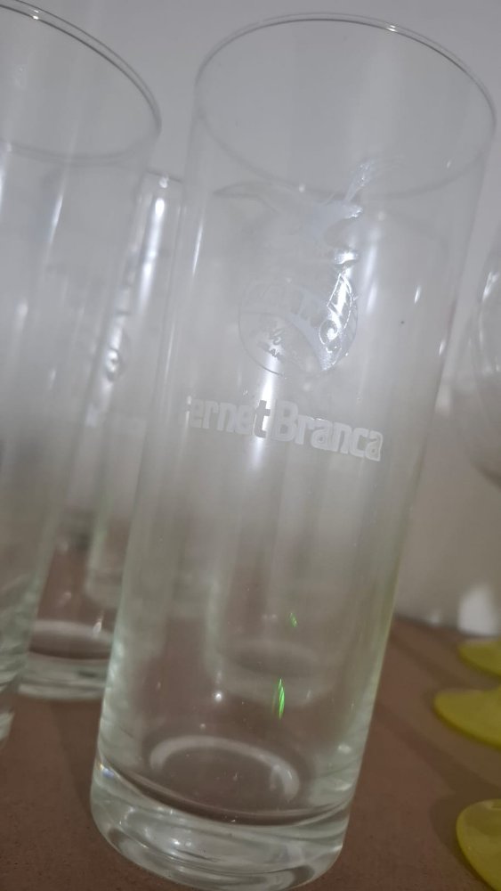 vaso fernet transparente