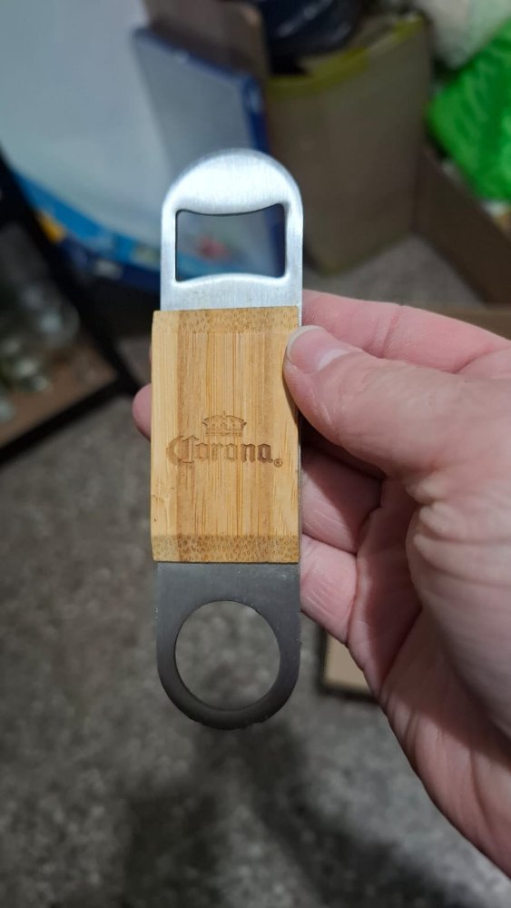Destapador Madera corona