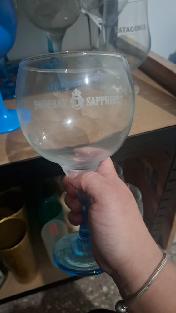 vaso bombay transparente