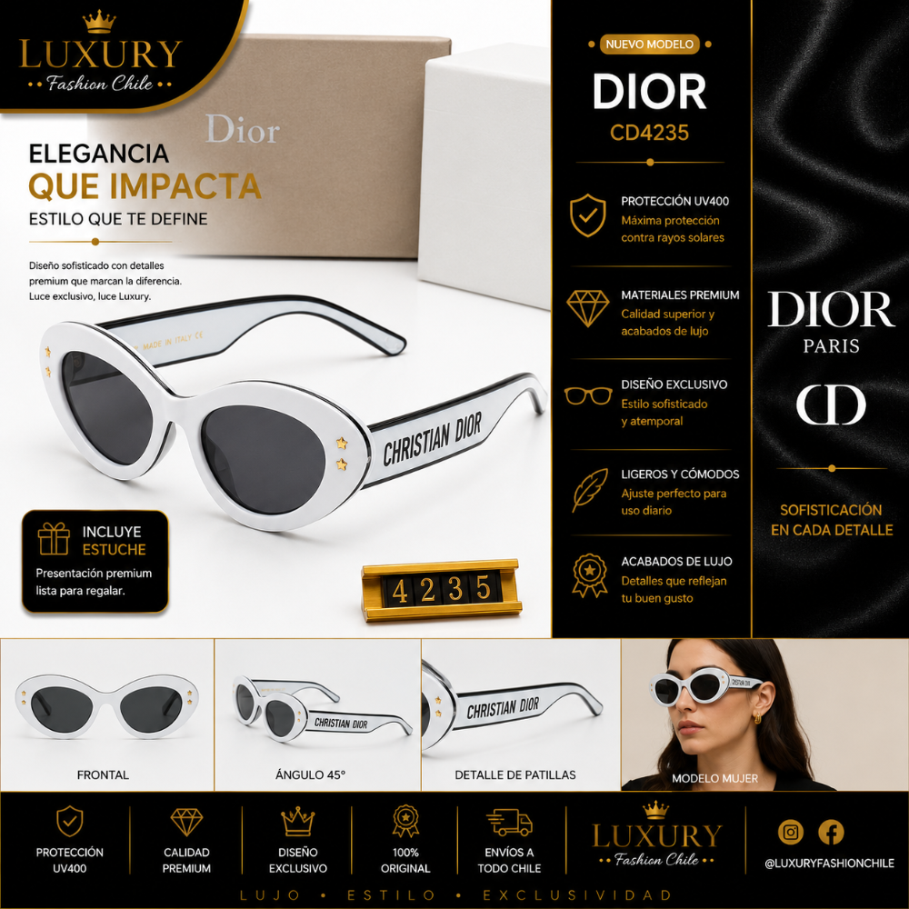 Lentes de Sol Dior CD4235