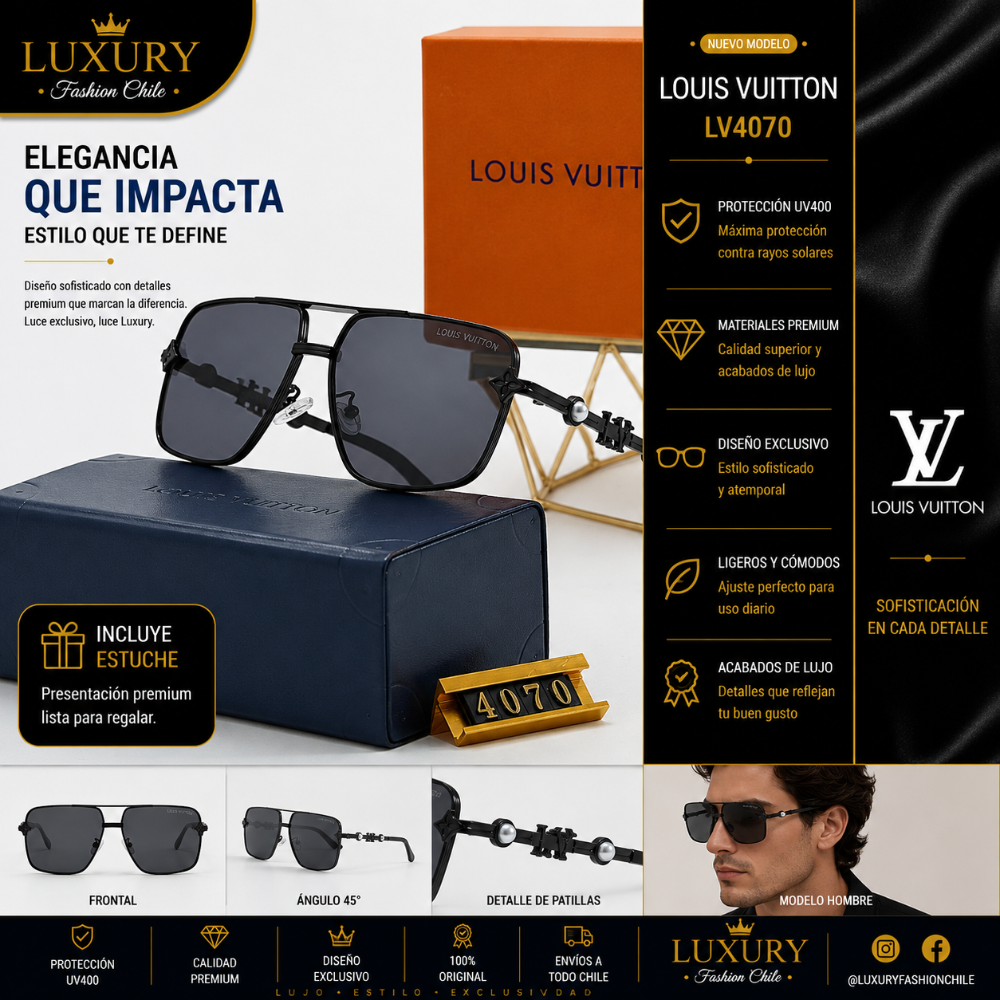 Lentes de Sol Louis Vuitton LV4070