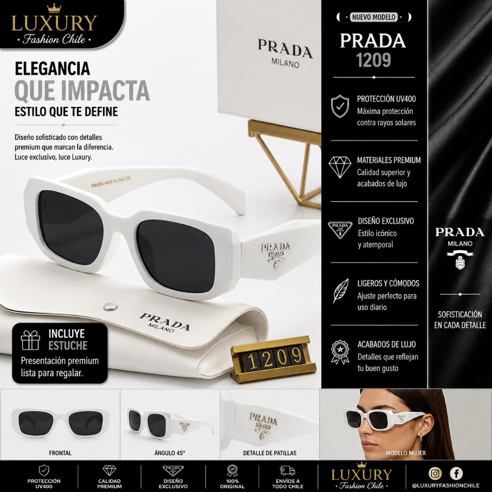 Lentes de Sol Prada 1209