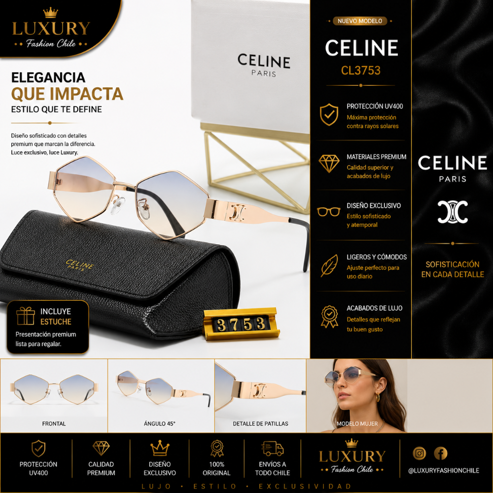 Lentes de Sol Celine CL3753