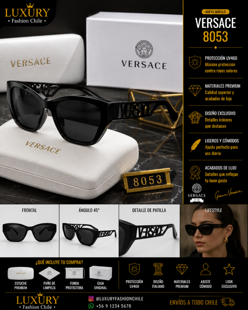 Lentes de Sol Versace 80531 Black