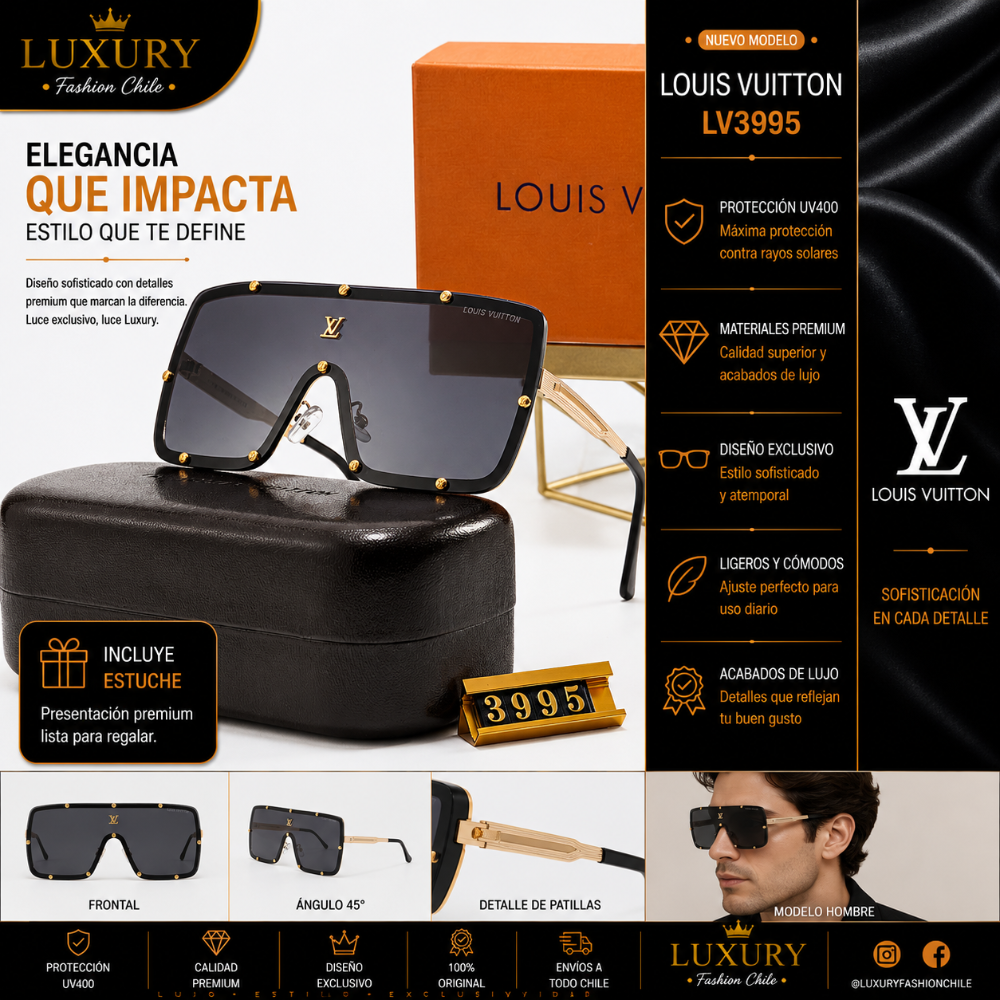 Lentes de Sol Louis Vuitton LV3995