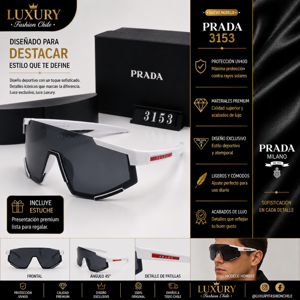 Lentes Deportivos Prada 3153