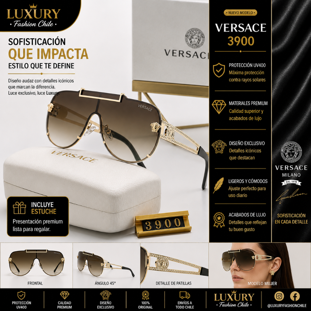Lentes de Sol Versace 3838
