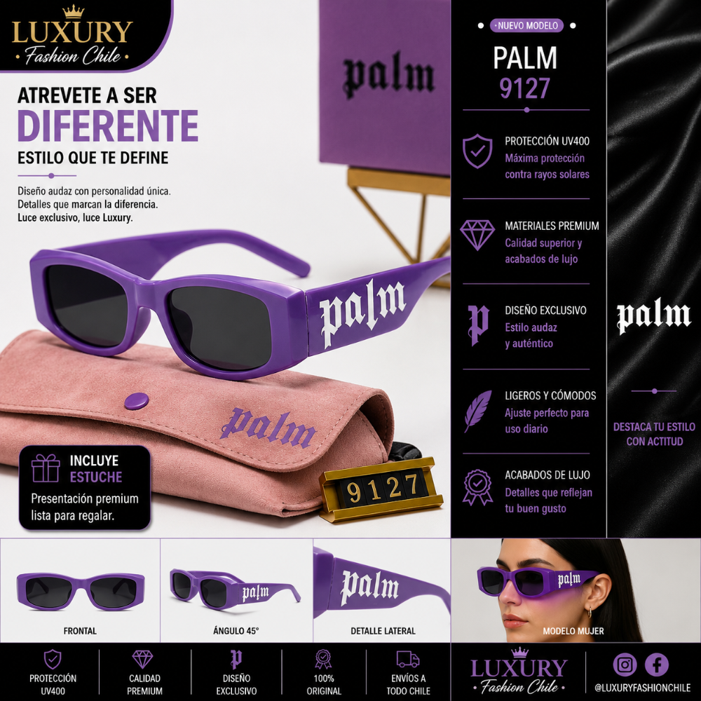 Lentes de Sol Palm 9127