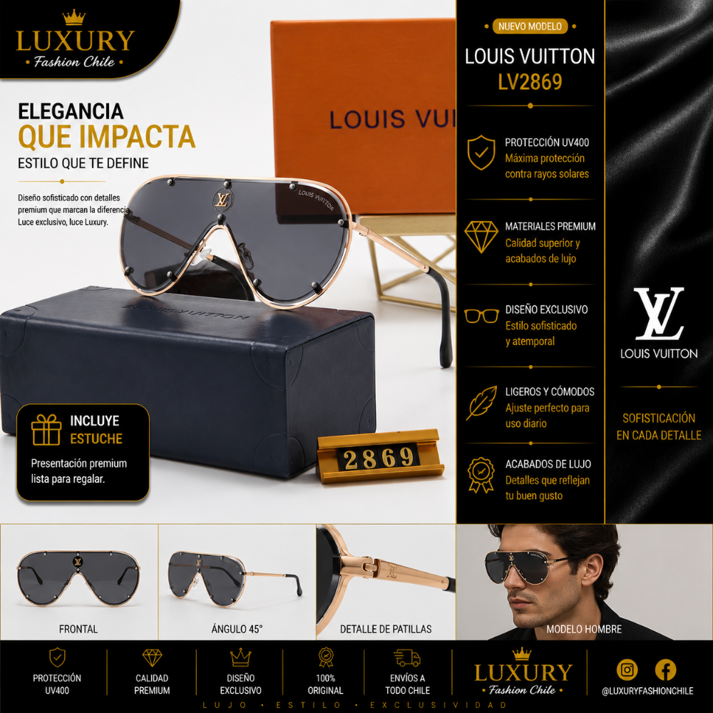 Lentes de Sol Louis Vuitton LV2869