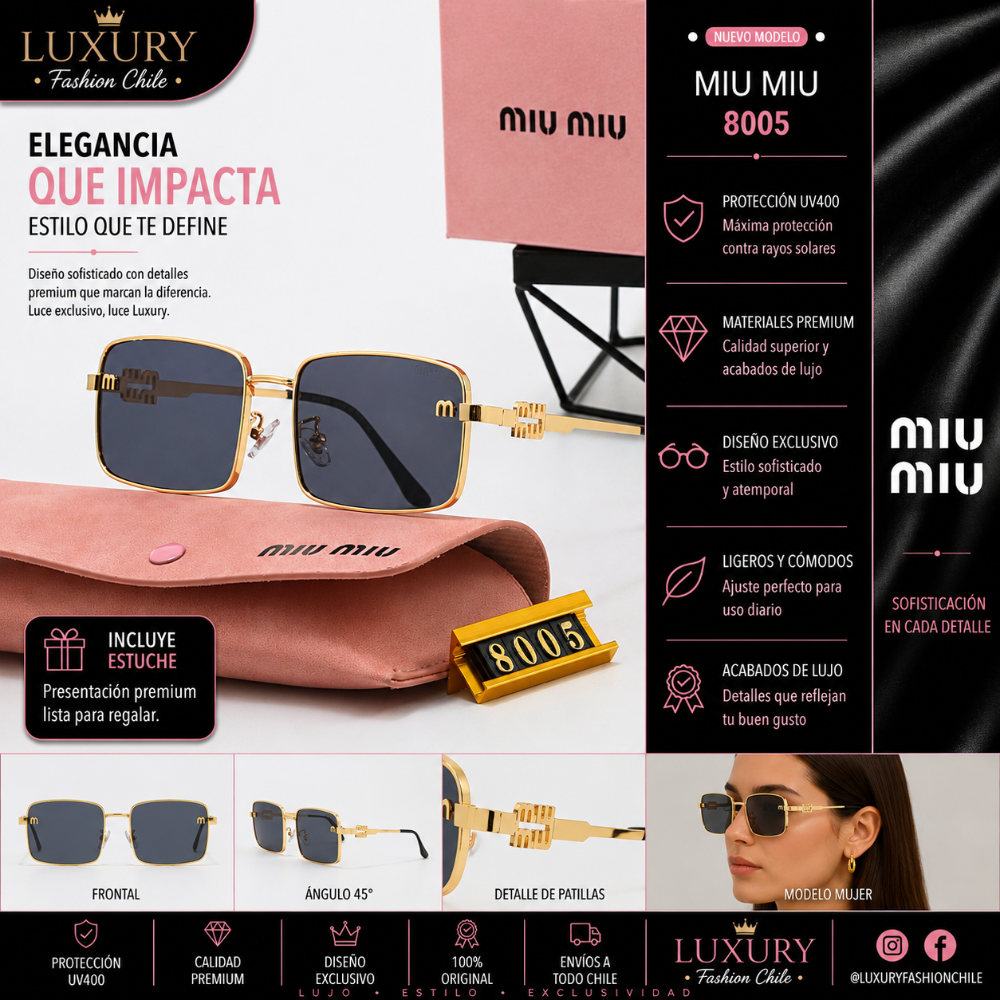 Lentes de Sol Miu Miu 8005