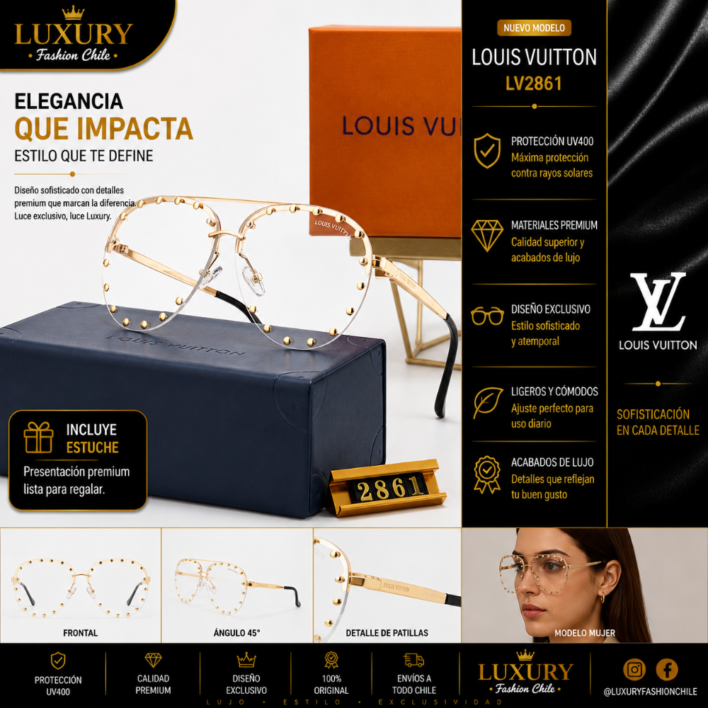 Lentes de Sol Louis Vuitton LV2861