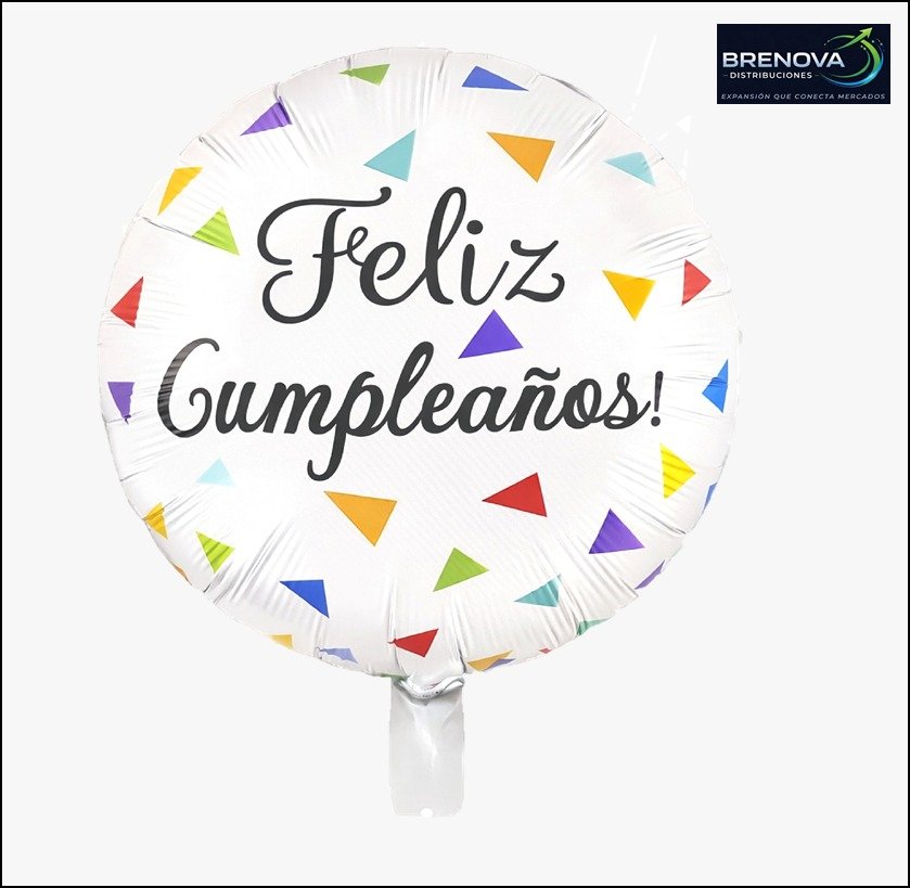 GLOBO FELIZ CUMPLEAÑOS 18” d