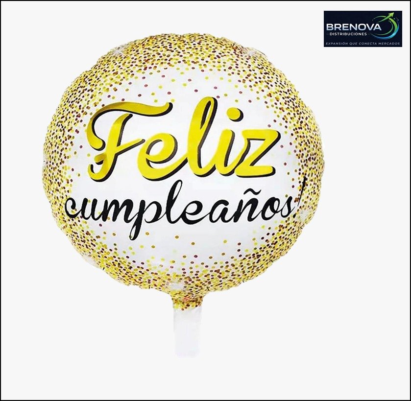 GLOBO FELIZ CUMPLEAÑOS 18”