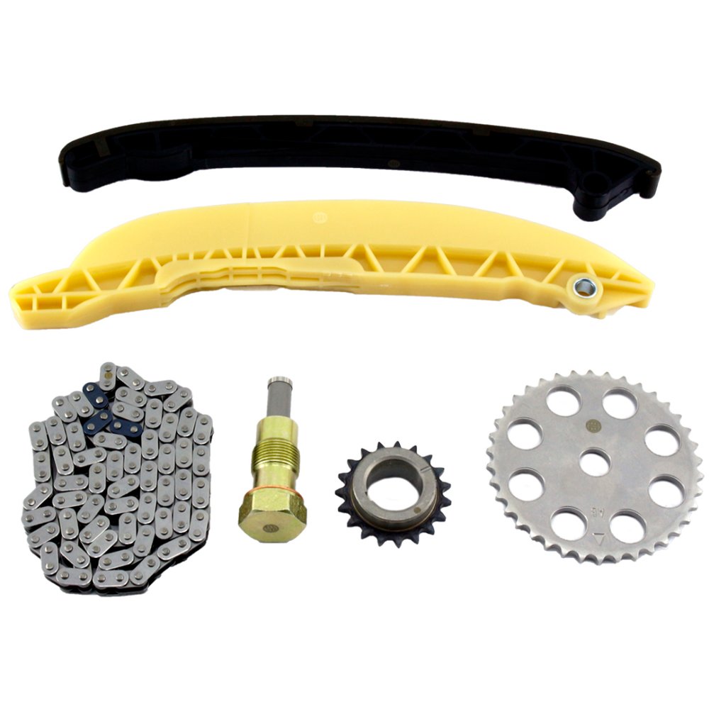 KIT DE CADENA DE TIEMPO MOTOR ZETEC 1.6 FORD FIESTA TODOS / FORD KA/ ECO SPORT 1,6/ FOCUS 1,6 (6 PZAS)