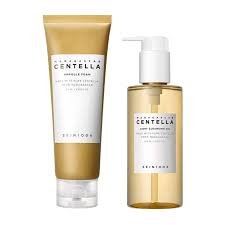 SKIN1004 - Set de Aceite Limpiador y Espuma Limpiadora Madagascar Centella Double Cleansing Duo Set