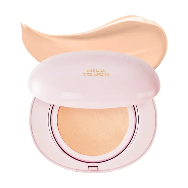 Milk Touch - Base de Maquillaje All-day Skin Fit Milky Glow Cushion - Tono #21N natural Beige