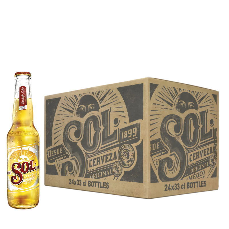 Cerveza sol Caja 24 uni