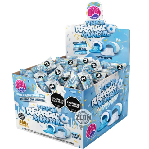 CHICLE FIERITA MUNDIAL X50UNID