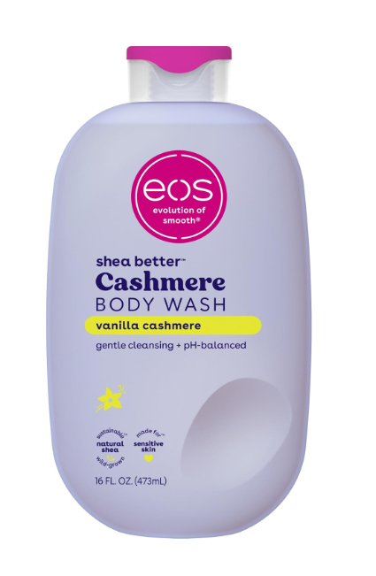 eos Shea Better Gel de Ducha de Cachemira, Vainilla