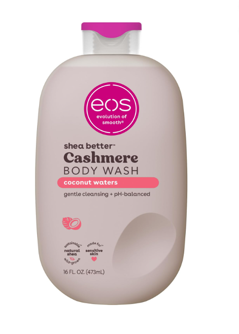 eos Shea Better - Gel de Ducha Corporal de Cachemira, Aguas de Coco
