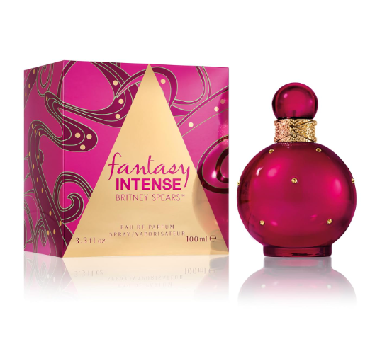 Britney Spears Fantasy Intense, Eau De Parfum Intense EDPI Spray para mujer, 3.3 fl oz / 100mL