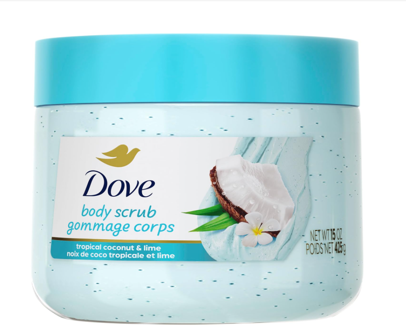 Dove Exfoliante corporal de coco y lima