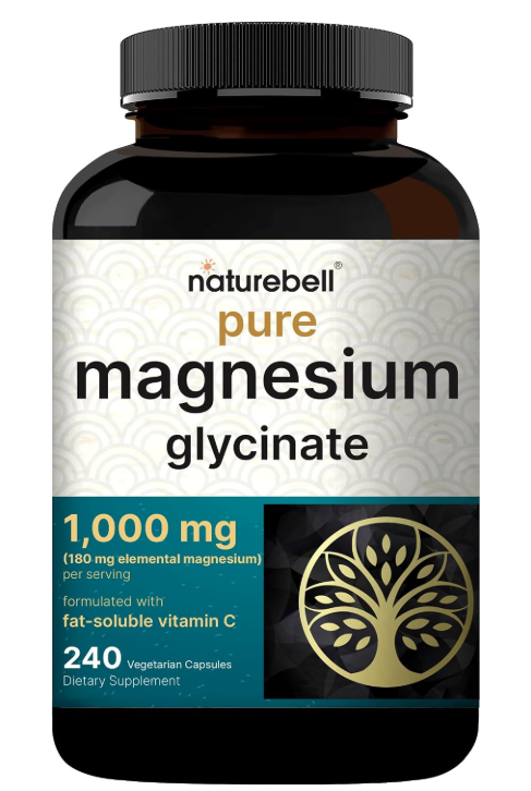 NatureBell - Suplemento de glicinato de magnesio