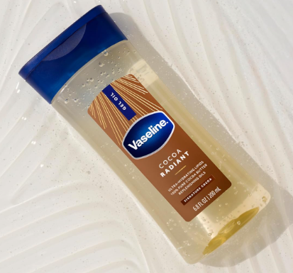 Aceite de gel corporal hecho con manteca de cacao pura