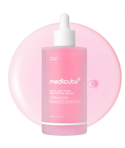 medicube PDRN - Suero peptídico rosa con ADN de salmón