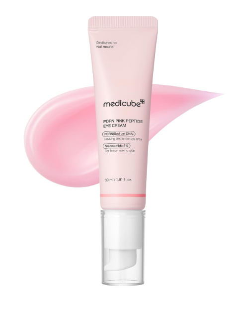 Contorno de ojos -  con Péptidos Rosa de ADN de Salmón PDRN con Niacinamida y Retinol de Pureza del 99% para Líneas Finas