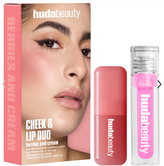Berries and Cream Liquid Blush and Lip Gloss Set