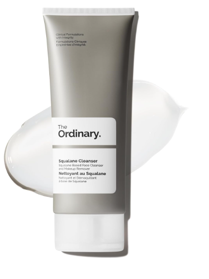 The Ordinary Mini Limpiador de escualano, bálsamo limpiador facial y removedor de maquillaje hidratante