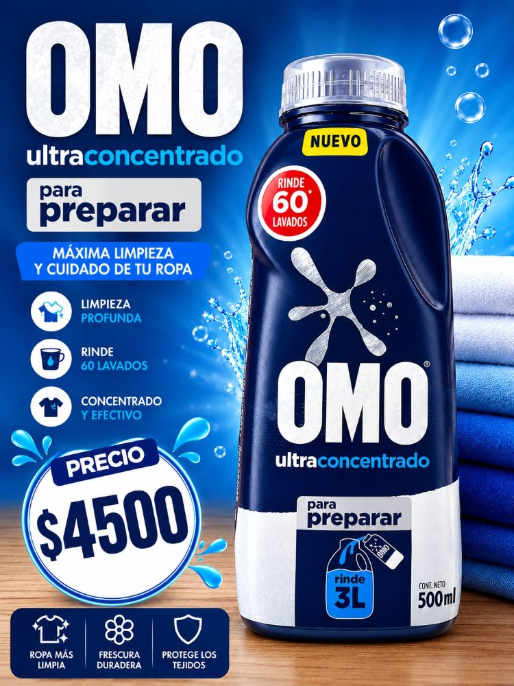 Detergente para Diluir Omo