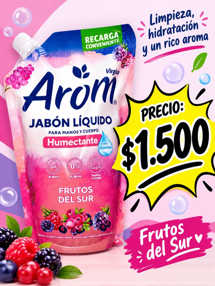 Jabon Liquido Frutos del Sur