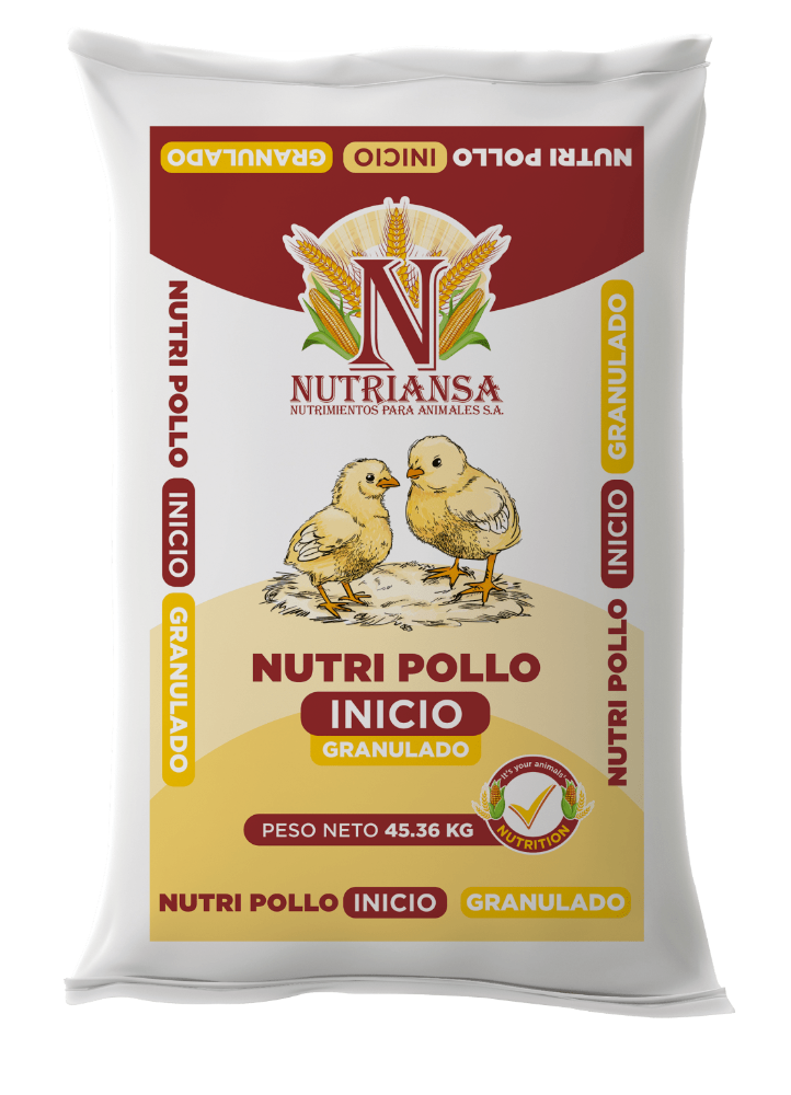 Nutrí pollo inicio granulado