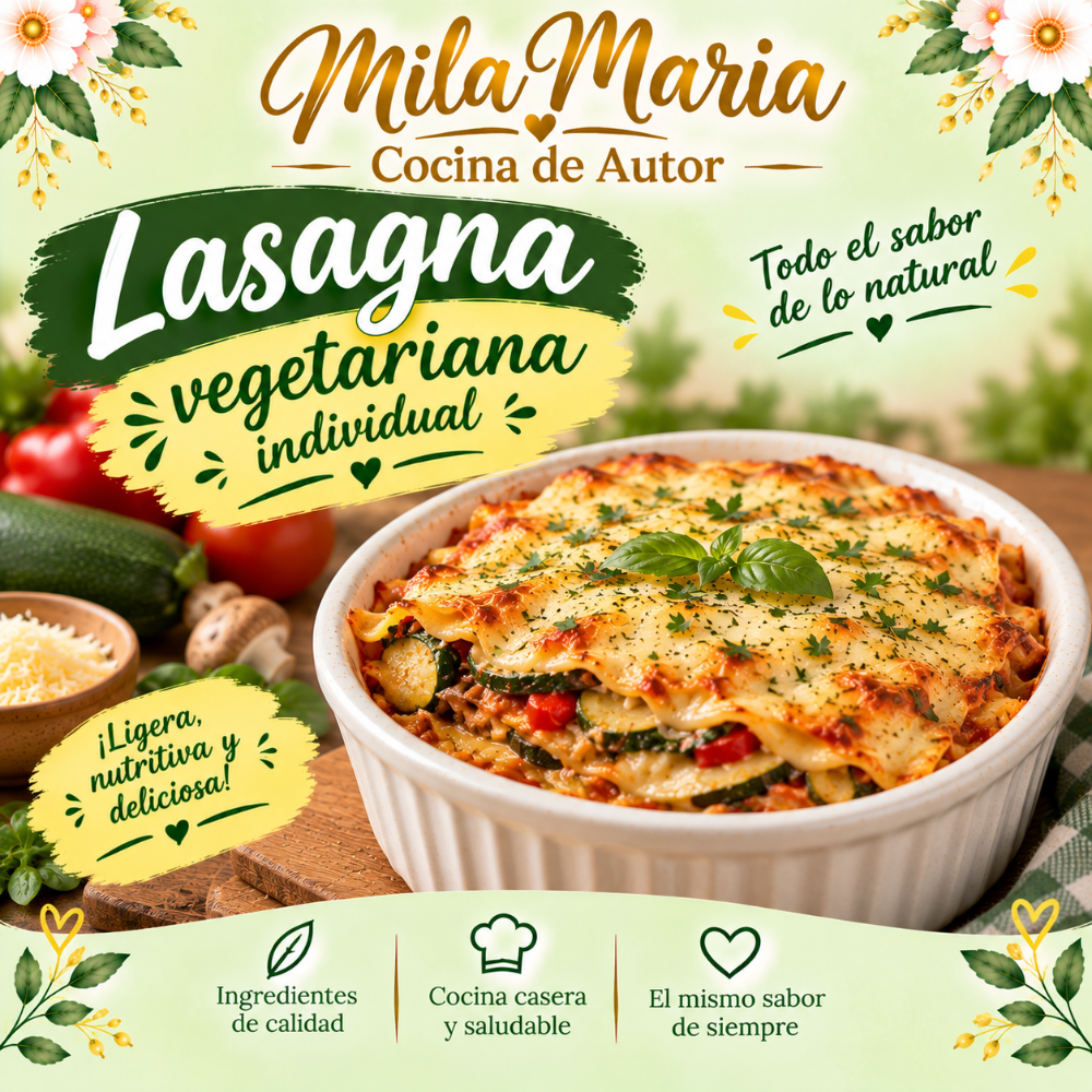lasagna vegetariana individual
