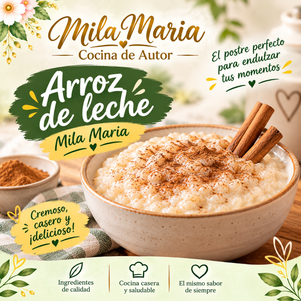 Arroz de leche 6 porciones