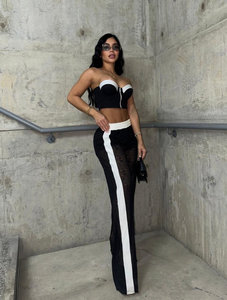 SET CORSET Y PANTALON MAYA