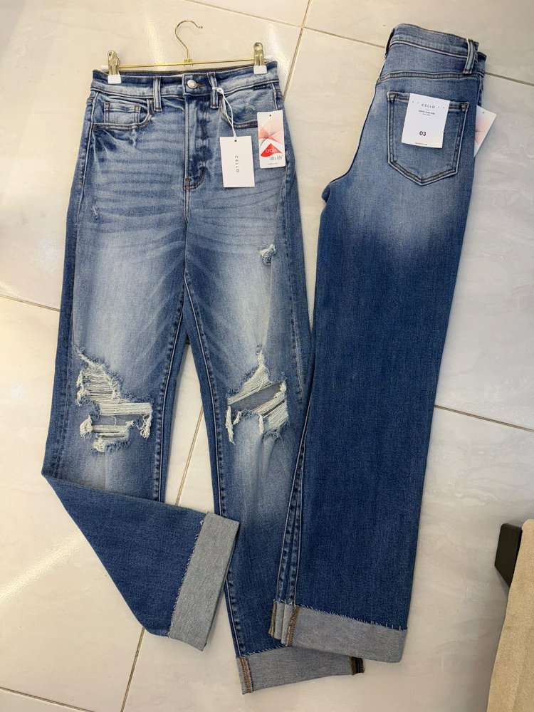 JEANS STRECH DOBLADILLO