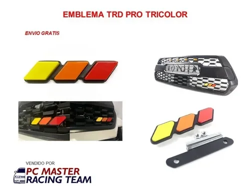 Emblema TRD Tricolor