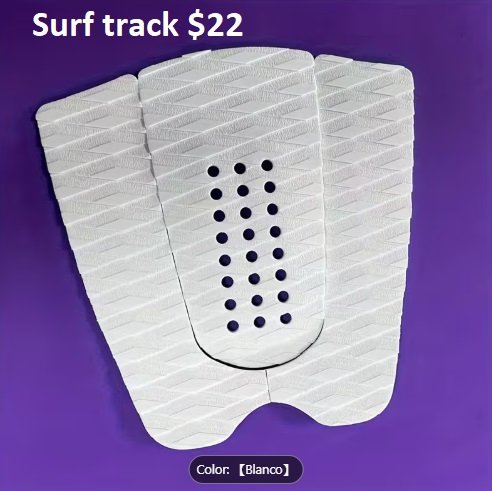 Track deck surf BLANCO
