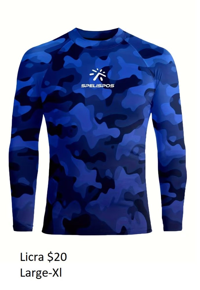 LICRA Spelispos L-XL AZUL CAMUFLADA