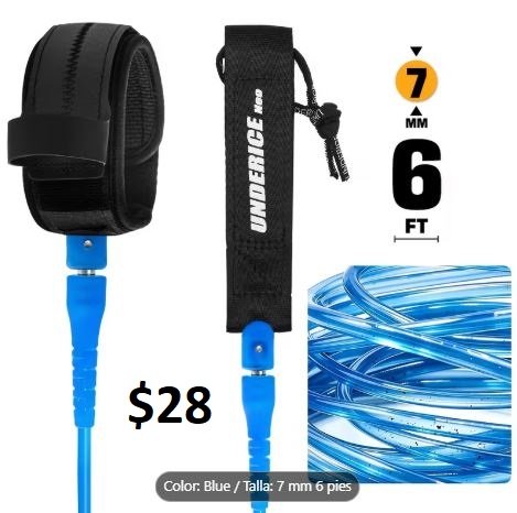 Leash 6 pies UNDERICE azul