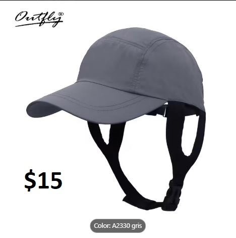 Gorro surf VICERA gris
